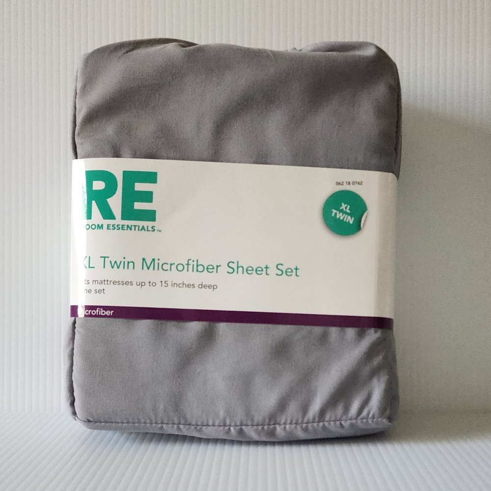 NWT, Room Essentials, Twin XL, Microfiber Sheet Set